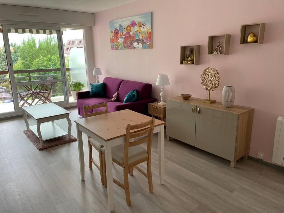 Petit Studio Zen avec parking gratuit réservé Houlgate Exterior foto